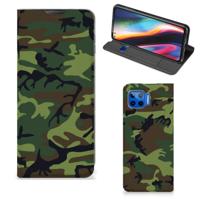Motorola Moto G 5G Plus | Hoesje met Magneet | Army Dark