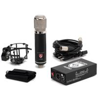 Lauten Audio Series Black LA-320 v2 grootmembraan buizen condensatormicrofoon - thumbnail