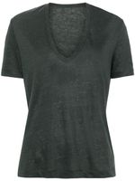 Zadig&Voltaire t-shirt en lin - Vert - thumbnail