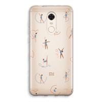 Dancing #3: Xiaomi Redmi 5 Transparant Hoesje - thumbnail
