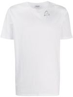 Saint Laurent t-shirt à détail imprimé - Blanc