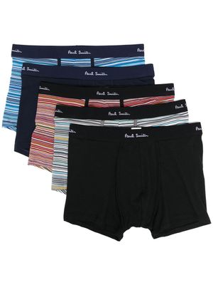 Paul Smith boxer à taille à logo - Bleu