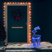 VidaXL Kerstversiering rendier met mesh 306 led's 60x24x89 cm VidaXL Kerstversiering rendier met mesh 306 led's 60x24x89 cm