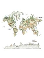 Dutch Cute Walls- Woodland Map 212x280cm - CW6042-1