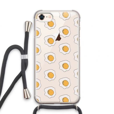 Bacon to my eggs #1: iPhone 7 Transparant Hoesje met koord