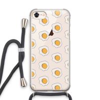 Bacon to my eggs #1: iPhone 7 Transparant Hoesje met koord