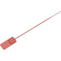 TRU COMPONENTS 1457897 Kabelbindlood 140 mm 2 mm Rood Met traploze verstelling 1 stuk(s)