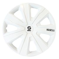 4-Delige Sparco Wieldoppenset Palermo 15-inch wit SP1581WH