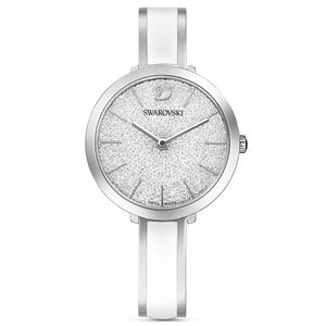 Swarovski 5580537 Horloge Crystalline Delight zilverkleurig-wit 32 mm