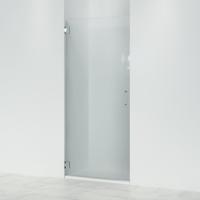 Marenza Neptune Douchedeur - 100x200cm - profielloos - veiligheidsglas - anti kalk - chroom 6211WWM100