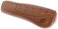 Westphal Handvat #436 ellipsis softgrip 122mm/ø23mm - bruin (1 stuk)