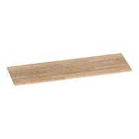 Brauer Ocean Slim Topblad - 140 cm - Vingerlas Eiken Grijs