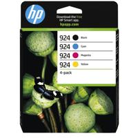 HP 924 originele CMYK-inktcartridge 4 stuks