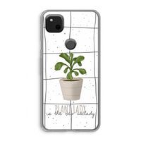 Kamerplant op vensterruit: Google Pixel 4a Transparant Hoesje