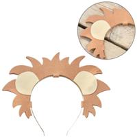 Ginger Ray haarband lion kids vilt bruin one size | 20 stuks