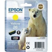 Epson Polar bear Singlepack Yellow 26 Claria Premium Ink - thumbnail