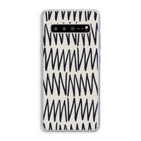Marrakech Zigzag: Samsung Galaxy S10 5G Transparant Hoesje