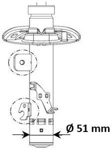 Schokdemper 3348013