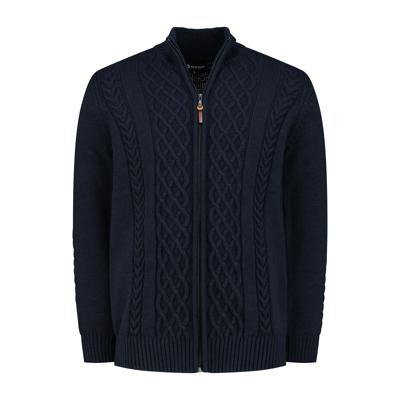 Travelin&apos; Men - mock neck - Marine - Maat M