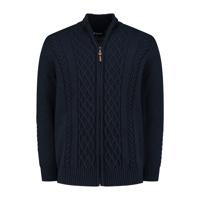 Travelin&apos; Men - mock neck - Marine - Maat XXL