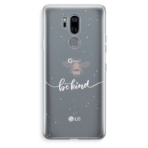 Be(e) kind: LG G7 Thinq Transparant Hoesje