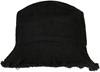 Flexfit FX5003OE Open Edge Bucket Hat - Black - One Size - thumbnail