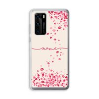 Hartjes en kusjes: Huawei P40 Transparant Hoesje
