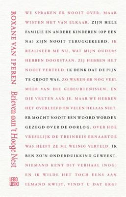 Brieven aan &apos;t Hooge Nest