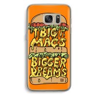 Big Macs Bigger Dreams: Samsung Galaxy S7 Transparant Hoesje
