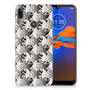 Motorola Moto E6 Plus TPU Hoesje Salamander Grey