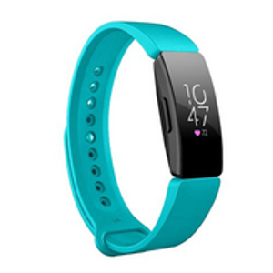 Fitbit Inspire 1 / HR / Ace 2 siliconen bandje - Maat: Large - Turquoise