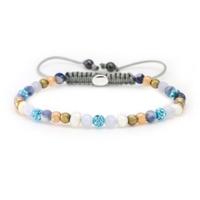 Karma Armband Spiral Saar XXS Blue Crystal