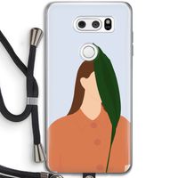 Leaf: LG V30 Transparant Hoesje met koord
