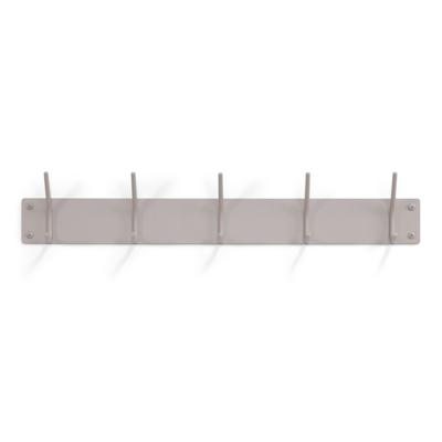 Spinder Design Fusion 5-haaks wandkapstok - silky taupe Spinder Design Fusion 5-haaks wandkapstok - silky taupe