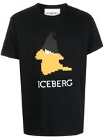 Iceberg t-shirt Looney Tunes à logo imprimé - Noir