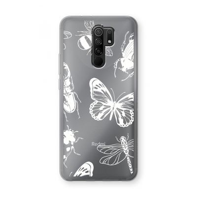 Tiny Bugs: Xiaomi Redmi 9 Transparant Hoesje