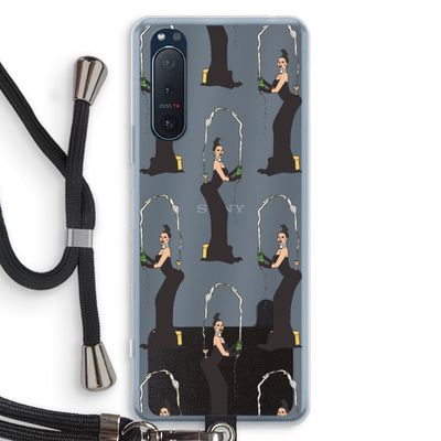 Pop Some Kim: Sony Xperia 5 II Transparant Hoesje met koord