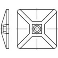 TOOLCRAFT Bevestigingssokkel TO-5454867 100 stuk(s)