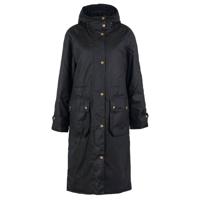 Dames waxjas Cannich Black lang Dames waxjas Cannich Black lang