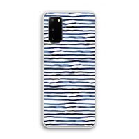 Verrassende lijnen: Samsung Galaxy S20 Transparant Hoesje