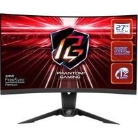 ASRock Phantom Gaming PG27Q15R2A 27 Quad HD 165Hz Curved VA Monitor