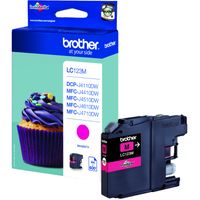 Brother LC-123M inktcartridge 1 stuk(s) Origineel Magenta - thumbnail