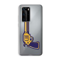Pew Pew Pew: Huawei P40 Pro Transparant Hoesje Pew Pew Pew: Huawei P40 Pro Transparant Hoesje