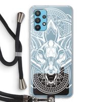 Oh Deer: Samsung Galaxy A32 4G Transparant Hoesje met koord