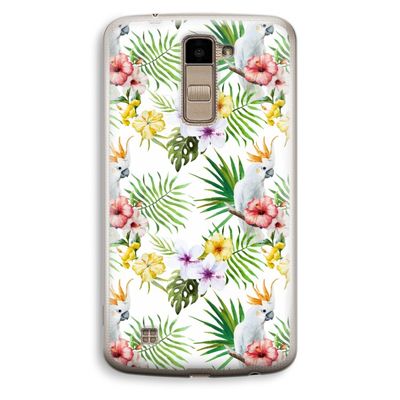 Gele kuif: LG K10 (2016) Transparant Hoesje