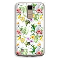Gele kuif: LG K10 (2016) Transparant Hoesje