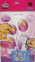 Van Der Doelen Disney princess raamstickers met panorama om in te kleuren