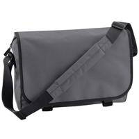 Bagbase Schoudertas / Aktetas - grijs - 41 z 31 x 12 cm - volwassenen - polyester