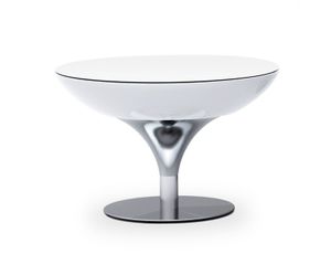 Moree Lounge Table 55 Wit Verlicht