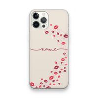 Kusjes: iPhone 12 Pro Max Transparant Hoesje